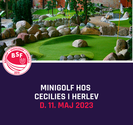 Minigolf hos Cecilies i Herlev