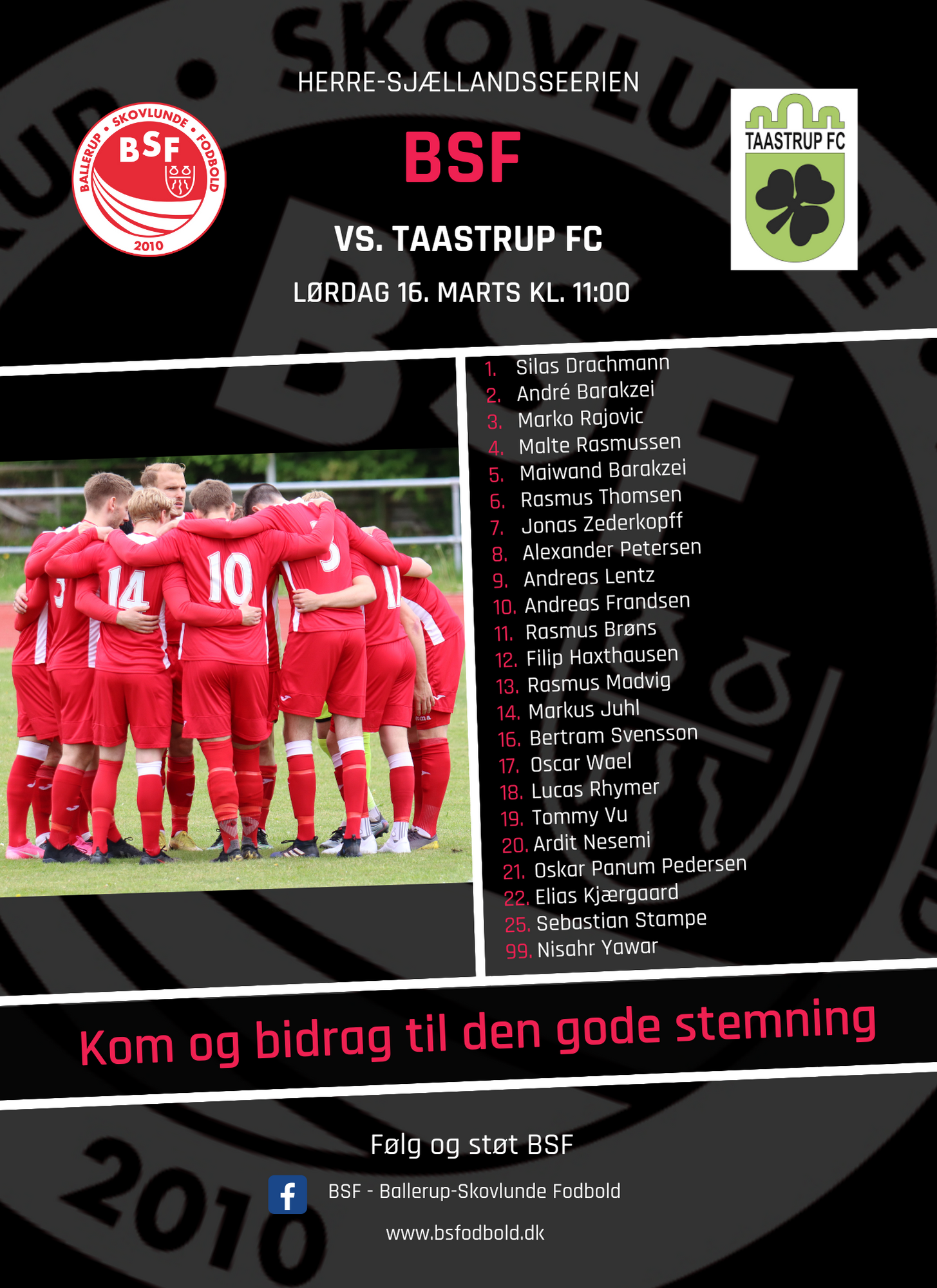 Premiere nederlag til Taastrup FC