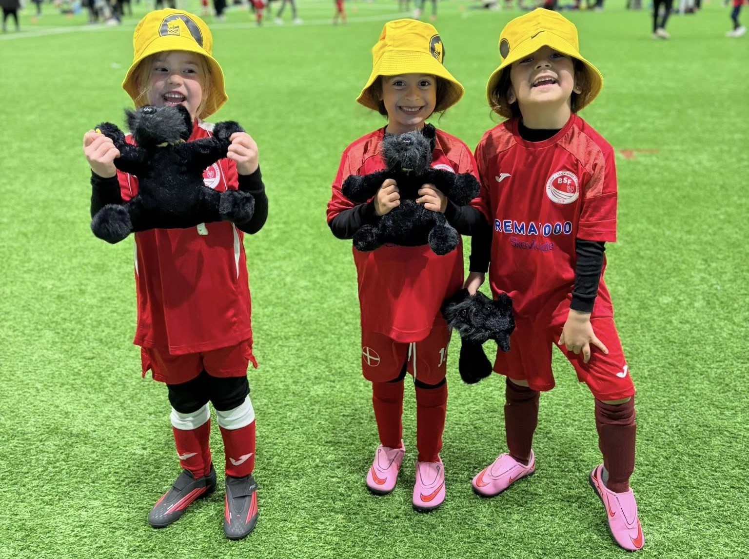 780 fodboldglade børn fyldte Top Danmark Hallen