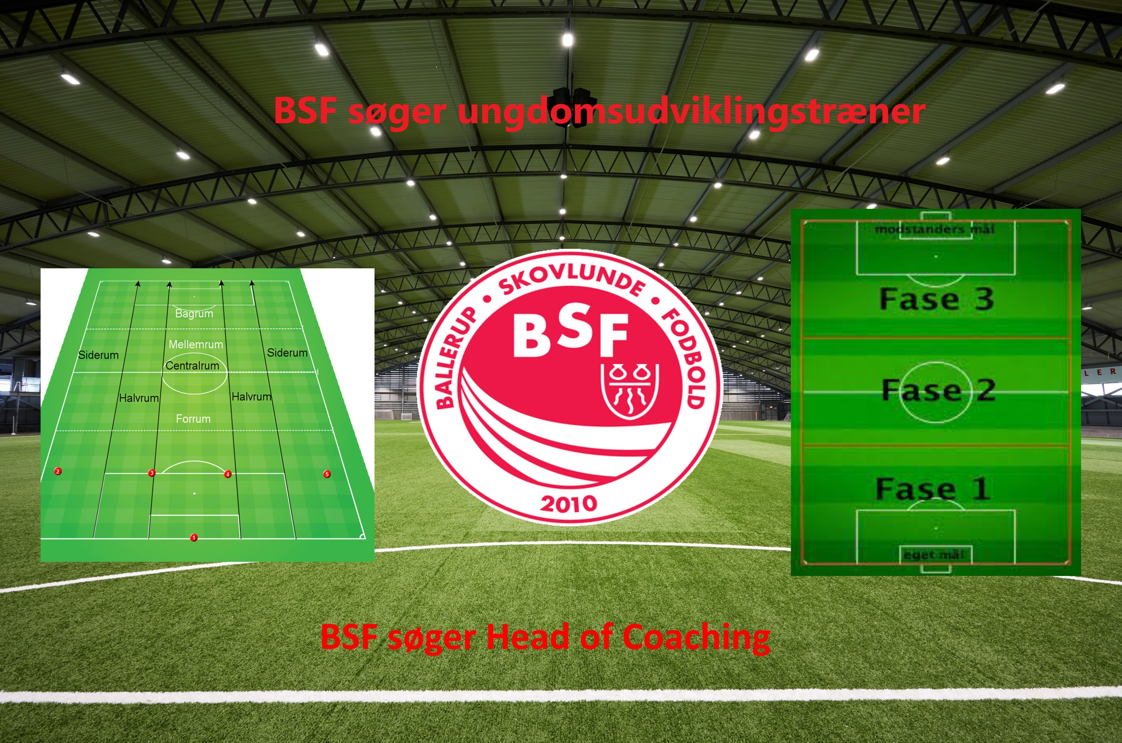 Head of Coaching og Ungdomsudviklngstræner søges