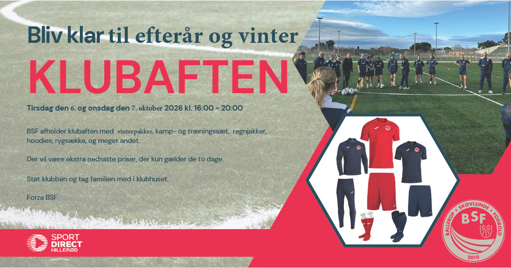 Kom til Klubaften i BSF