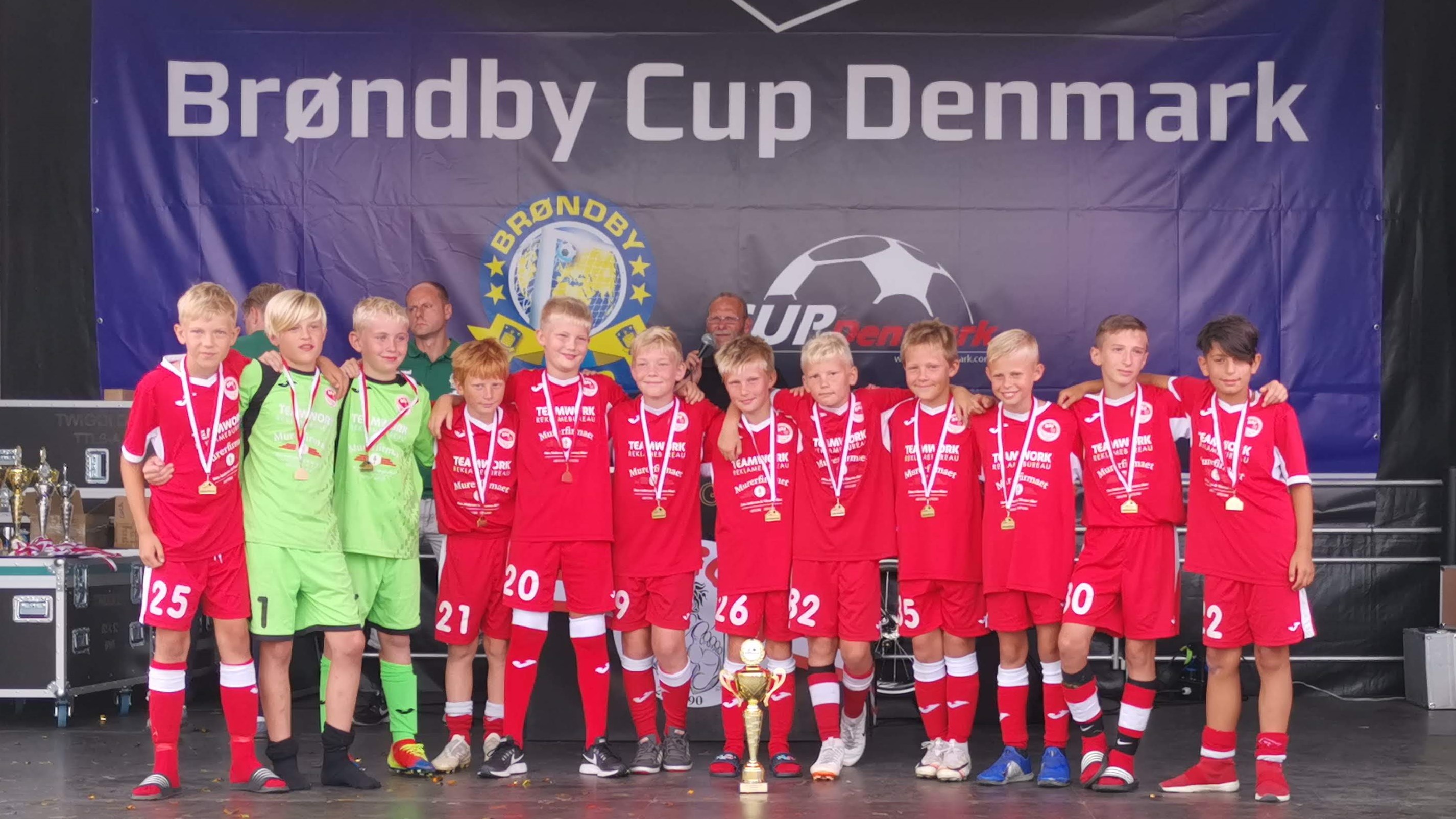 U12-Talent Drenge vinder Brøndby Cup