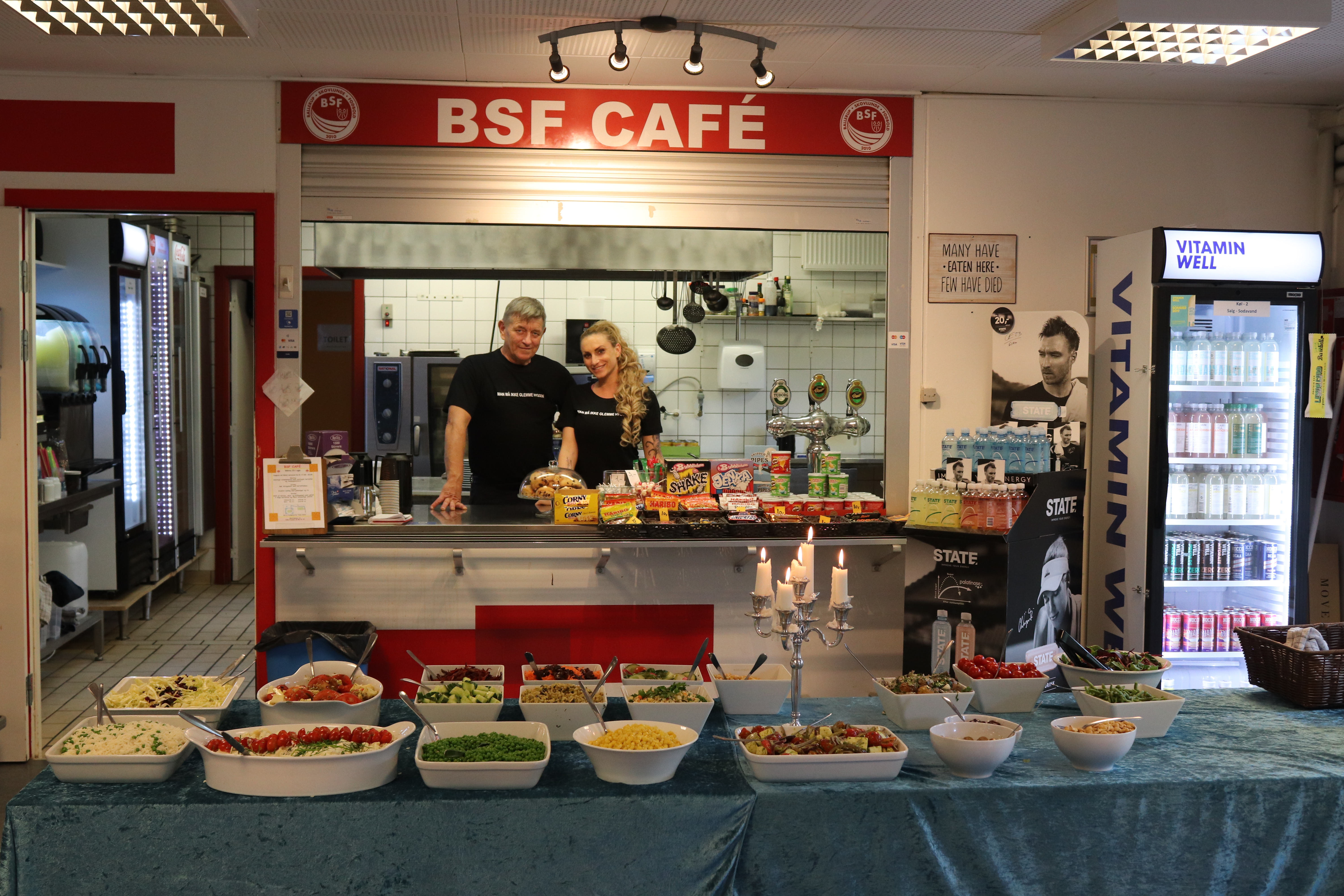 BSF cafeen åbner igen for vores medlemmer